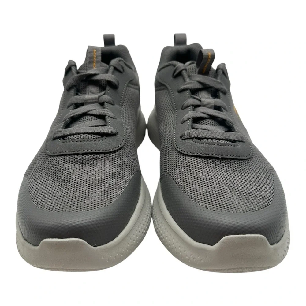 Skechers Running‎ Shoes Men's Size 9 Charcoal Grey Lace Up Sneakers 255149R